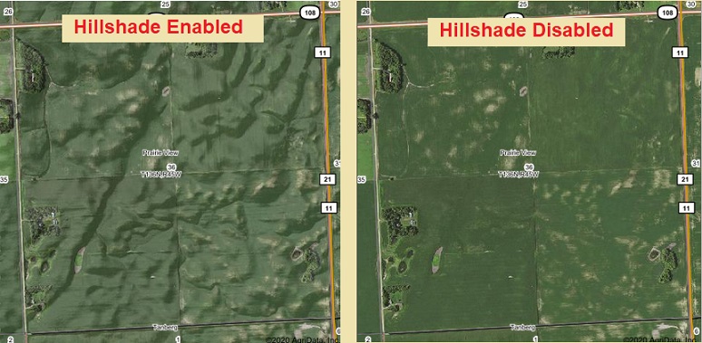 Hillshade Comparison